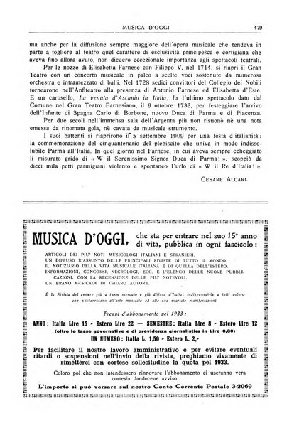 Musica d'oggi rassegna internazionale bibliografica e di critica