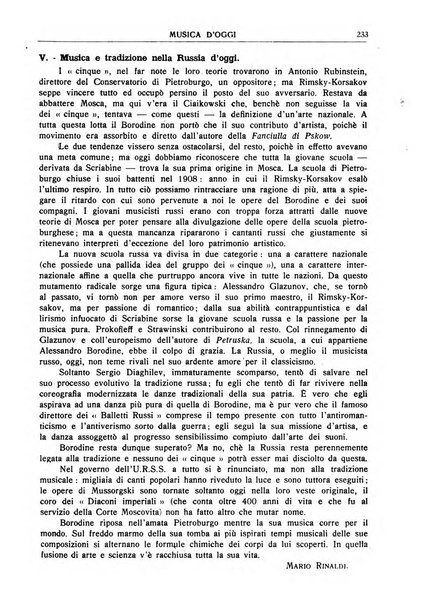 Musica d'oggi rassegna internazionale bibliografica e di critica