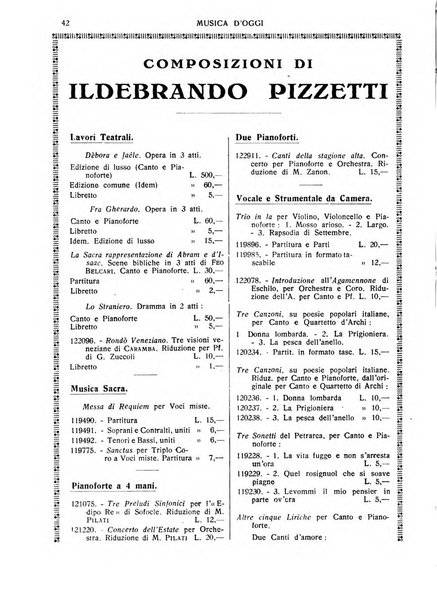 Musica d'oggi rassegna internazionale bibliografica e di critica