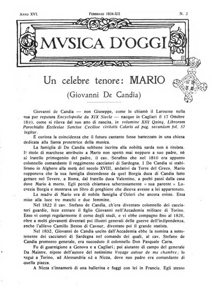 Musica d'oggi rassegna internazionale bibliografica e di critica