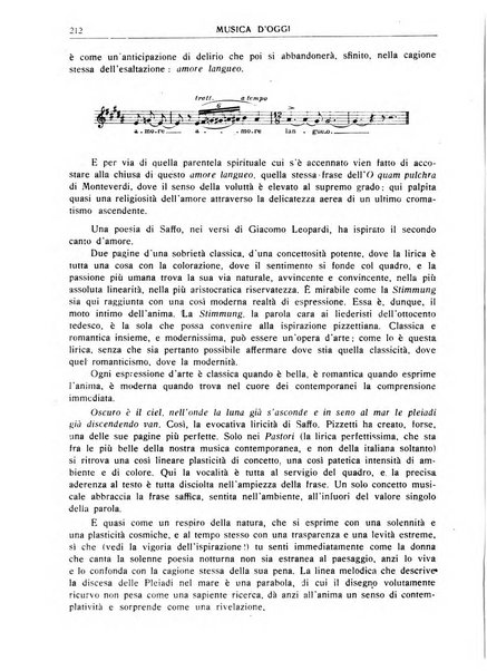 Musica d'oggi rassegna internazionale bibliografica e di critica