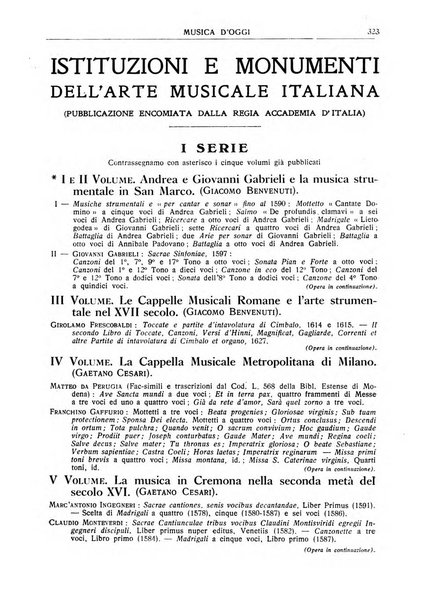 Musica d'oggi rassegna internazionale bibliografica e di critica