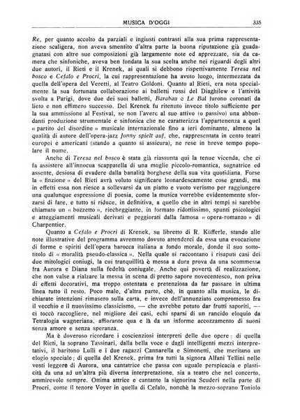 Musica d'oggi rassegna internazionale bibliografica e di critica