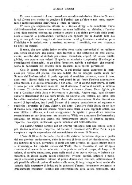 Musica d'oggi rassegna internazionale bibliografica e di critica