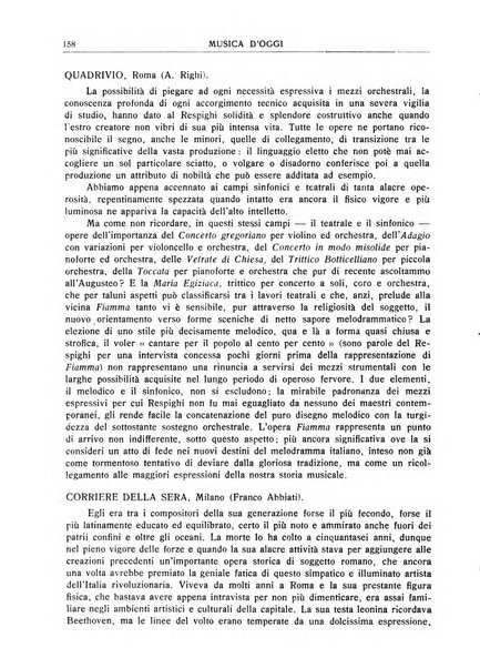 Musica d'oggi rassegna internazionale bibliografica e di critica