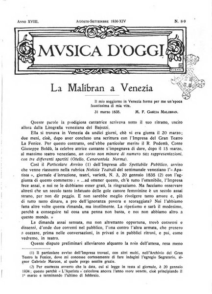 Musica d'oggi rassegna internazionale bibliografica e di critica