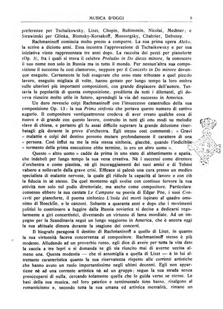 Musica d'oggi rassegna internazionale bibliografica e di critica