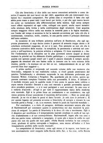 Musica d'oggi rassegna internazionale bibliografica e di critica