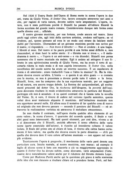 Musica d'oggi rassegna internazionale bibliografica e di critica