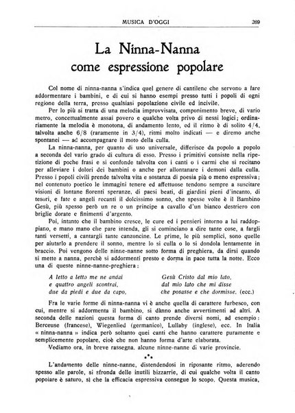 Musica d'oggi rassegna internazionale bibliografica e di critica