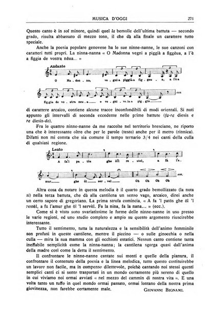 Musica d'oggi rassegna internazionale bibliografica e di critica