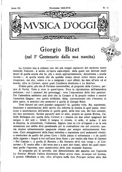 Musica d'oggi rassegna internazionale bibliografica e di critica