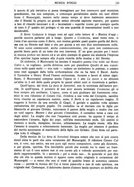 Musica d'oggi rassegna internazionale bibliografica e di critica