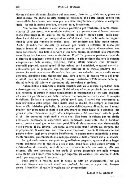 Musica d'oggi rassegna internazionale bibliografica e di critica