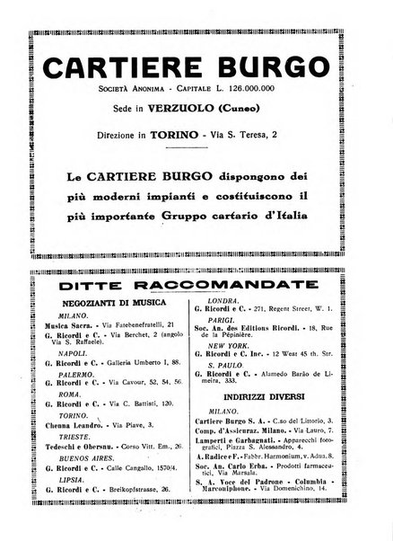 Musica d'oggi rassegna internazionale bibliografica e di critica