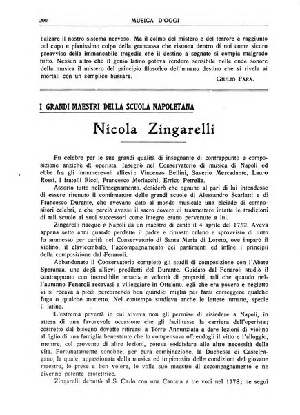 Musica d'oggi rassegna internazionale bibliografica e di critica