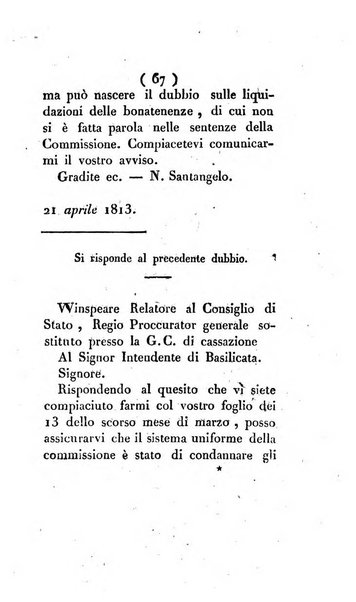 Supplimento del Bullettino della commissione feudale