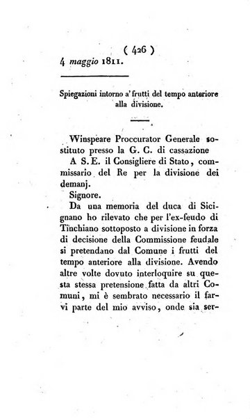 Supplimento del Bullettino della commissione feudale