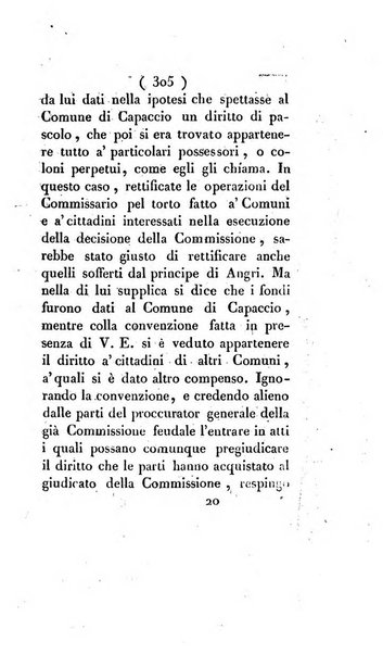 Supplimento del Bullettino della commissione feudale