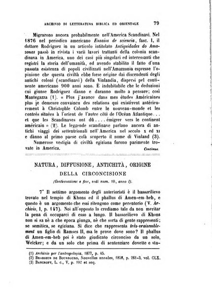 Archivio di letteratura biblica ed orientale contribuzioni mensili allo studio della Sacra Scrittura e dei principali tra i monumenti dell'antico oriente