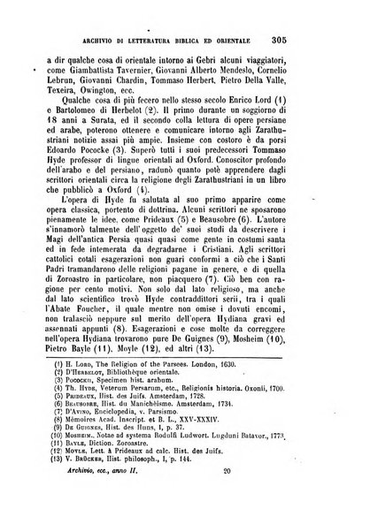 Archivio di letteratura biblica ed orientale contribuzioni mensili allo studio della Sacra Scrittura e dei principali tra i monumenti dell'antico oriente