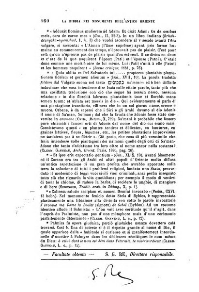 Archivio di letteratura biblica ed orientale contribuzioni mensili allo studio della Sacra Scrittura e dei principali tra i monumenti dell'antico oriente