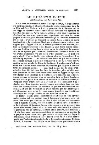 Archivio di letteratura biblica ed orientale contribuzioni mensili allo studio della Sacra Scrittura e dei principali tra i monumenti dell'antico oriente