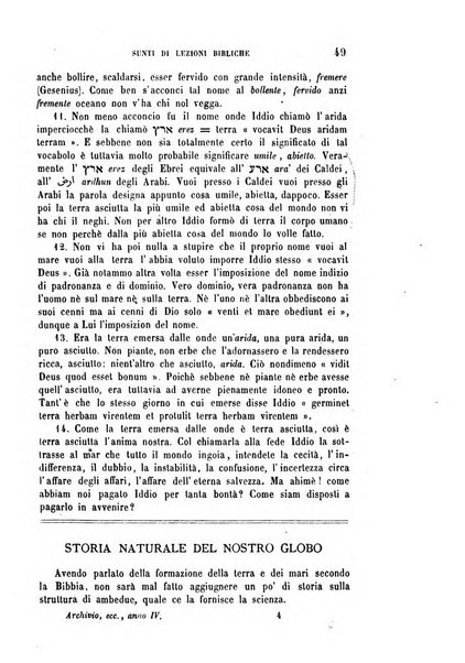 Archivio di letteratura biblica ed orientale contribuzioni mensili allo studio della Sacra Scrittura e dei principali tra i monumenti dell'antico oriente