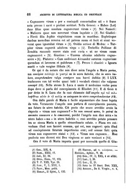 Archivio di letteratura biblica ed orientale contribuzioni mensili allo studio della Sacra Scrittura e dei principali tra i monumenti dell'antico oriente