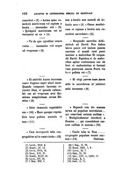 Archivio di letteratura biblica ed orientale contribuzioni mensili allo studio della Sacra Scrittura e dei principali tra i monumenti dell'antico oriente