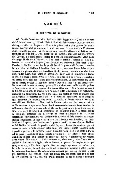 Archivio di letteratura biblica ed orientale contribuzioni mensili allo studio della Sacra Scrittura e dei principali tra i monumenti dell'antico oriente