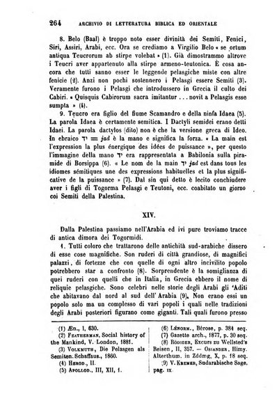 Archivio di letteratura biblica ed orientale contribuzioni mensili allo studio della Sacra Scrittura e dei principali tra i monumenti dell'antico oriente