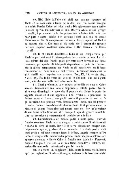 Archivio di letteratura biblica ed orientale contribuzioni mensili allo studio della Sacra Scrittura e dei principali tra i monumenti dell'antico oriente