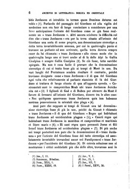 Archivio di letteratura biblica ed orientale contribuzioni mensili allo studio della Sacra Scrittura e dei principali tra i monumenti dell'antico oriente