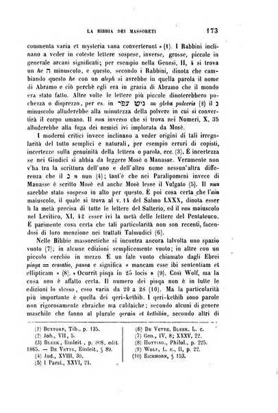 Archivio di letteratura biblica ed orientale contribuzioni mensili allo studio della Sacra Scrittura e dei principali tra i monumenti dell'antico oriente