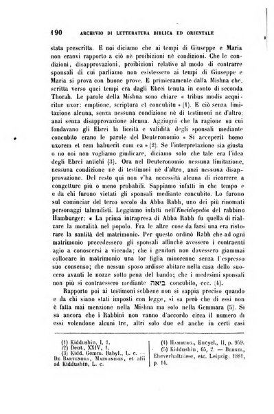 Archivio di letteratura biblica ed orientale contribuzioni mensili allo studio della Sacra Scrittura e dei principali tra i monumenti dell'antico oriente