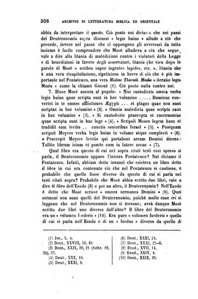 Archivio di letteratura biblica ed orientale contribuzioni mensili allo studio della Sacra Scrittura e dei principali tra i monumenti dell'antico oriente