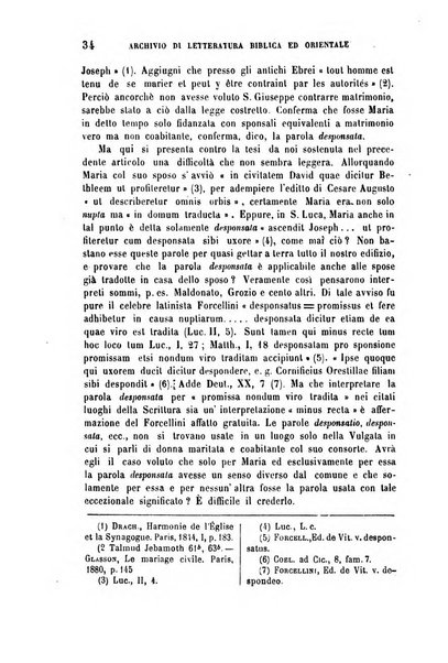 Archivio di letteratura biblica ed orientale contribuzioni mensili allo studio della Sacra Scrittura e dei principali tra i monumenti dell'antico oriente