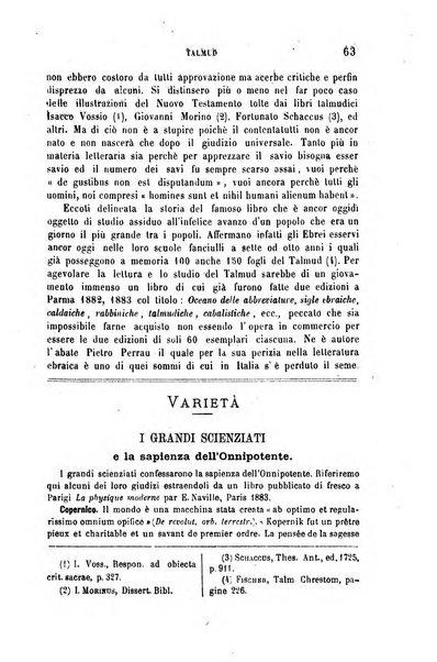 Archivio di letteratura biblica ed orientale contribuzioni mensili allo studio della Sacra Scrittura e dei principali tra i monumenti dell'antico oriente