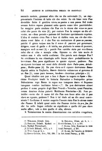 Archivio di letteratura biblica ed orientale contribuzioni mensili allo studio della Sacra Scrittura e dei principali tra i monumenti dell'antico oriente