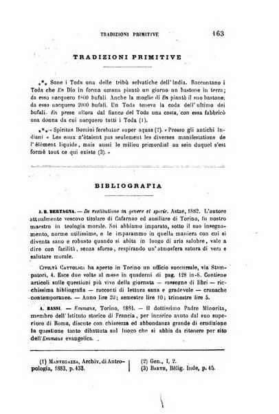 Archivio di letteratura biblica ed orientale contribuzioni mensili allo studio della Sacra Scrittura e dei principali tra i monumenti dell'antico oriente