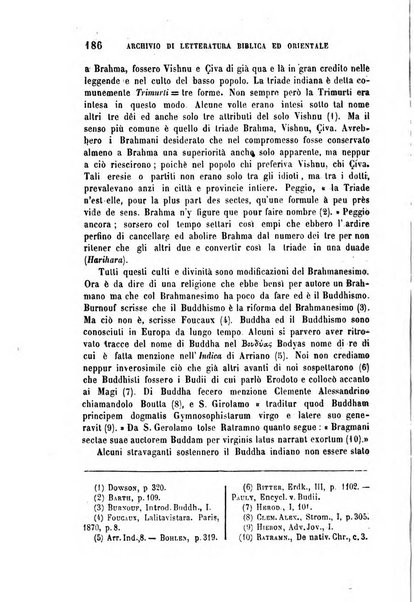 Archivio di letteratura biblica ed orientale contribuzioni mensili allo studio della Sacra Scrittura e dei principali tra i monumenti dell'antico oriente