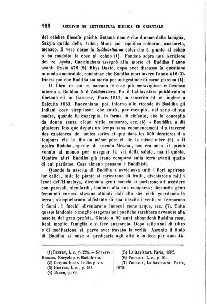 Archivio di letteratura biblica ed orientale contribuzioni mensili allo studio della Sacra Scrittura e dei principali tra i monumenti dell'antico oriente