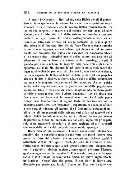 Archivio di letteratura biblica ed orientale contribuzioni mensili allo studio della Sacra Scrittura e dei principali tra i monumenti dell'antico oriente