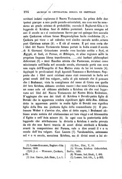 Archivio di letteratura biblica ed orientale contribuzioni mensili allo studio della Sacra Scrittura e dei principali tra i monumenti dell'antico oriente