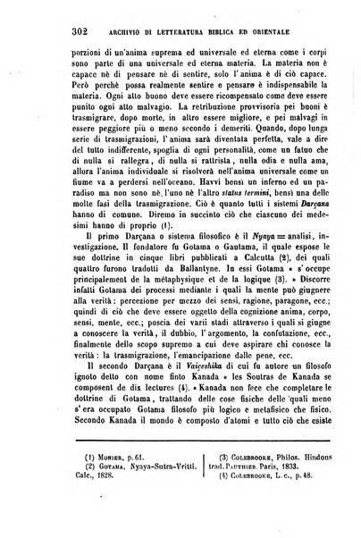 Archivio di letteratura biblica ed orientale contribuzioni mensili allo studio della Sacra Scrittura e dei principali tra i monumenti dell'antico oriente