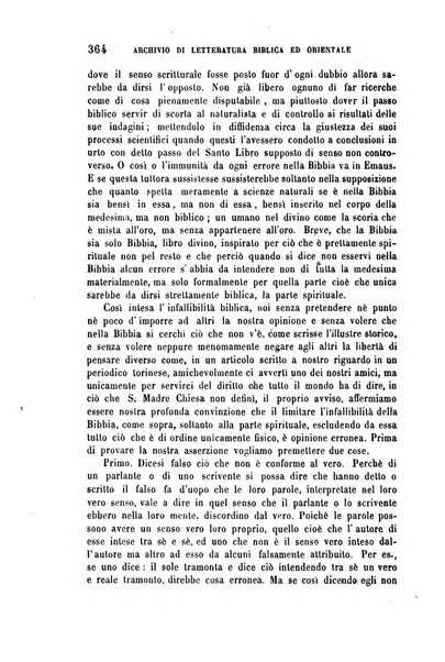 Archivio di letteratura biblica ed orientale contribuzioni mensili allo studio della Sacra Scrittura e dei principali tra i monumenti dell'antico oriente