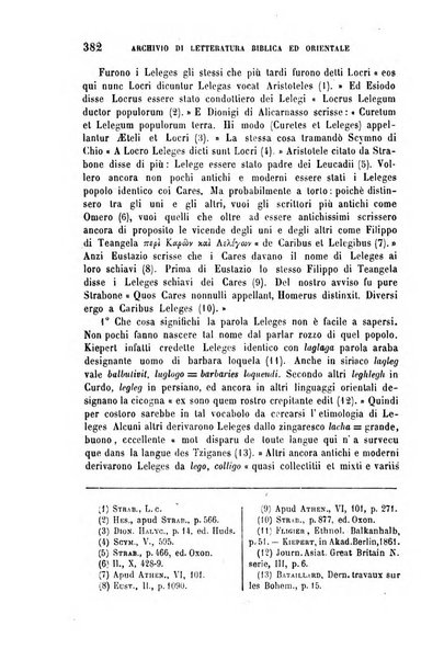 Archivio di letteratura biblica ed orientale contribuzioni mensili allo studio della Sacra Scrittura e dei principali tra i monumenti dell'antico oriente