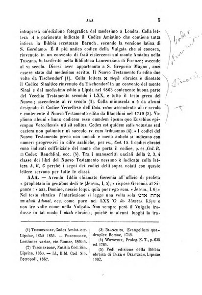 Archivio di letteratura biblica ed orientale contribuzioni mensili allo studio della Sacra Scrittura e dei principali tra i monumenti dell'antico oriente