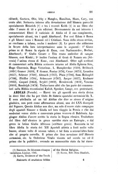 Archivio di letteratura biblica ed orientale contribuzioni mensili allo studio della Sacra Scrittura e dei principali tra i monumenti dell'antico oriente